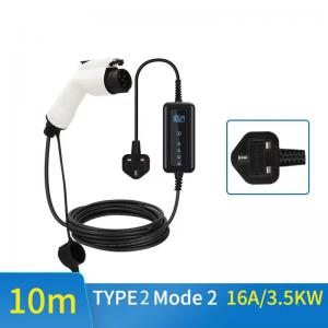 Hot Sale 16A 3.5KW Home EV Charger Station European Standard Plug Portable EV Charger