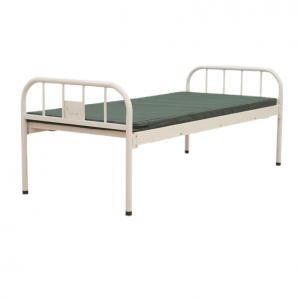 Low Price Quality Hospital Stainless Steel Manual Ordinary Flat Patient Bed