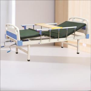 Hospital Furniture Clinic Patient Bed Two Function ICU Medical Nursing Care Bed 2 Crank Manual Hospital Bed For Patient